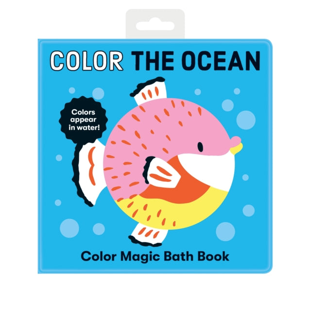 Color the Ocean Color Magic Bath Book 9780735365230 Mudpuppy