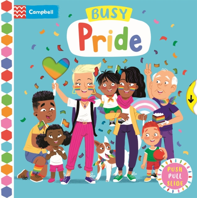 Busy Pride, A Push, Pull and Slide Book 9781035055357 Tommy Doyle