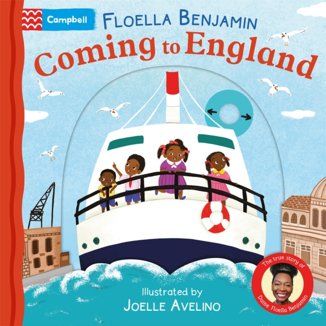 Coming to England, A Push, Pull, Slide Book 9781035056224 Floella Benjamin