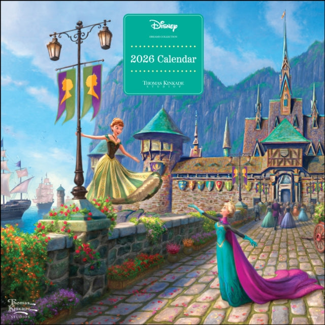 Disney Dreams Collection by Thomas Kinkade Studios 2026 Wall Calendar 9781524896782 