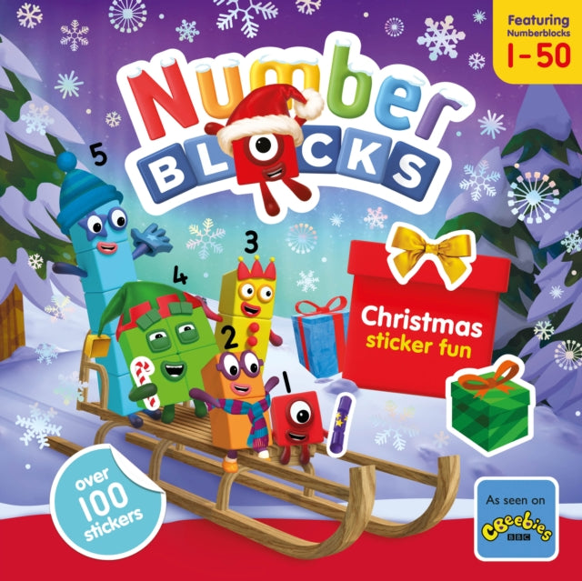 Numberblocks Christmas Sticker Fun 9781802630282 