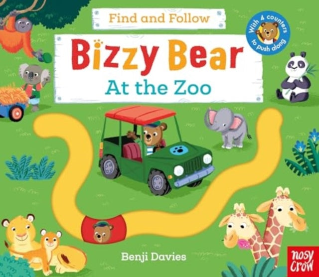 Bizzy Bear: Find and Follow At the Zoo 9781839947650 Benji Davies